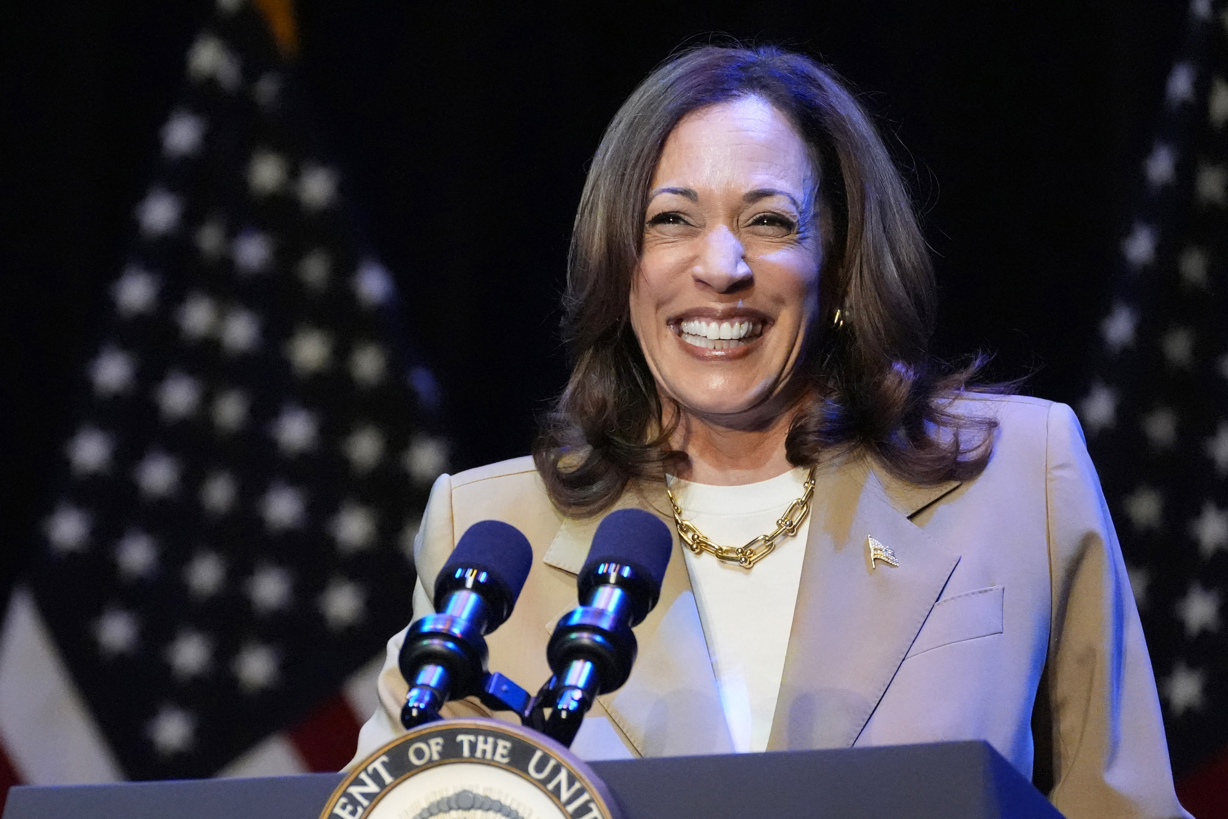 Kamala Harris' popularity reaches record high